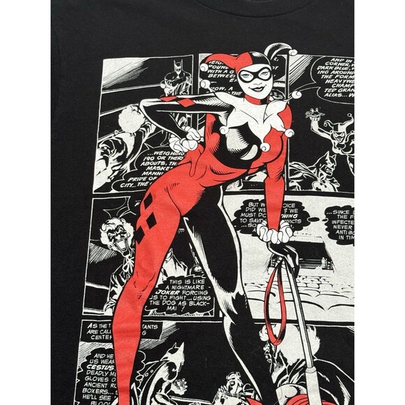 Harley Quinn T Shirt Men Size Medium Black DC Comics‎ - Picture 5 of 10